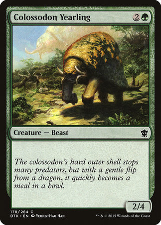 Colossodon Yearling [Dragons of Tarkir] | Exor Games Summserside