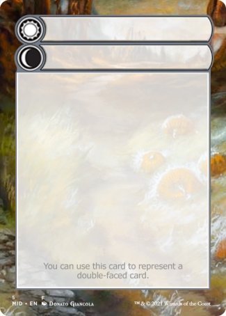 Helper Card (5/9) [Innistrad: Midnight Hunt Tokens] | Exor Games Summserside