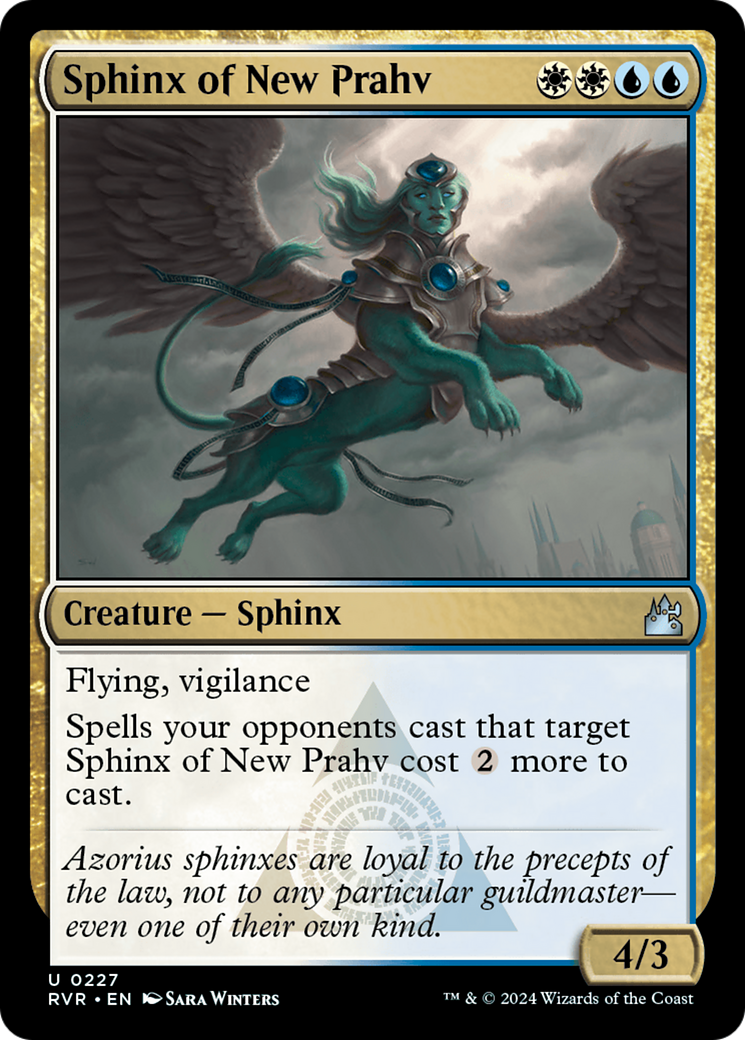 Sphinx of New Prahv [Ravnica Remastered] | Exor Games Summserside