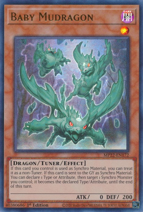 Baby Mudragon [MP22-EN172] Ultra Rare | Exor Games Summserside