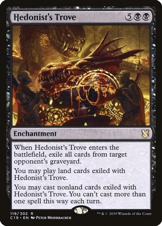 Hedonist's Trove [Commander 2019] | Exor Games Summserside