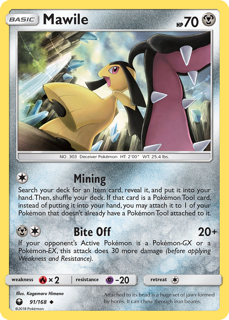 Mawile (91/168) [Sun & Moon: Celestial Storm] | Exor Games Summserside