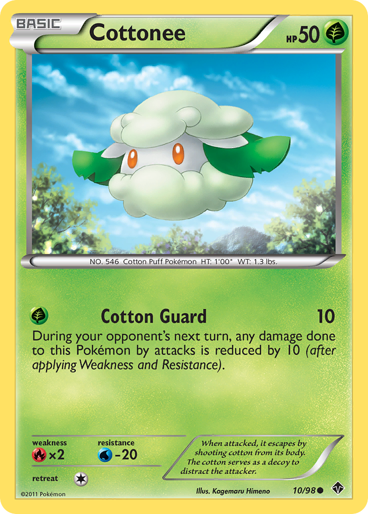 Cottonee (10/98) [Black & White: Emerging Powers] | Exor Games Summserside