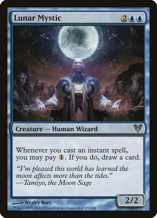 Lunar Mystic [Avacyn Restored] | Exor Games Summserside