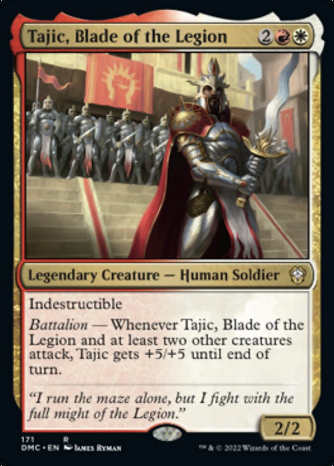 Tajic, Blade of the Legion [Dominaria United Commander] | Exor Games Summserside