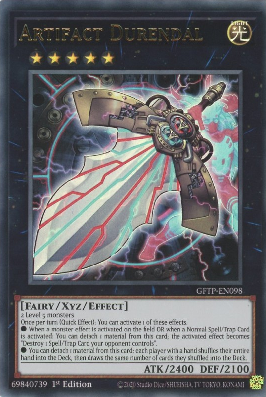 Artifact Durendal [GFTP-EN098] Ultra Rare | Exor Games Summserside