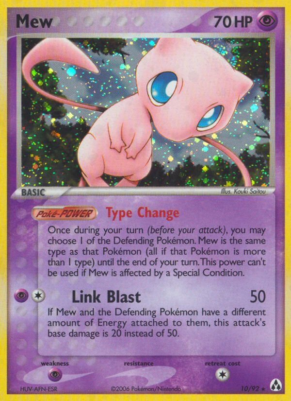 Mew (10/92) [EX: Legend Maker] | Exor Games Summserside