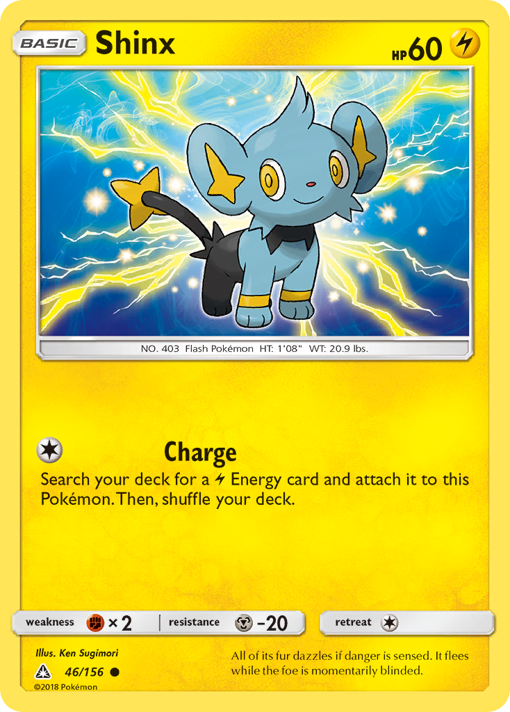 Shinx (46/156) [Sun & Moon: Ultra Prism] | Exor Games Summserside