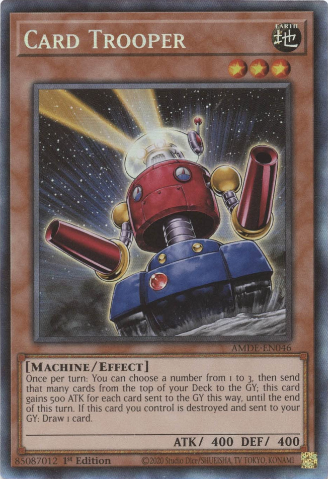 Card Trooper [AMDE-EN046] Collector's Rare | Exor Games Summserside