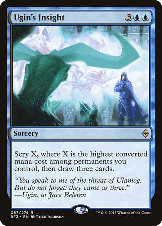 Ugin's Insight [Battle for Zendikar] | Exor Games Summserside