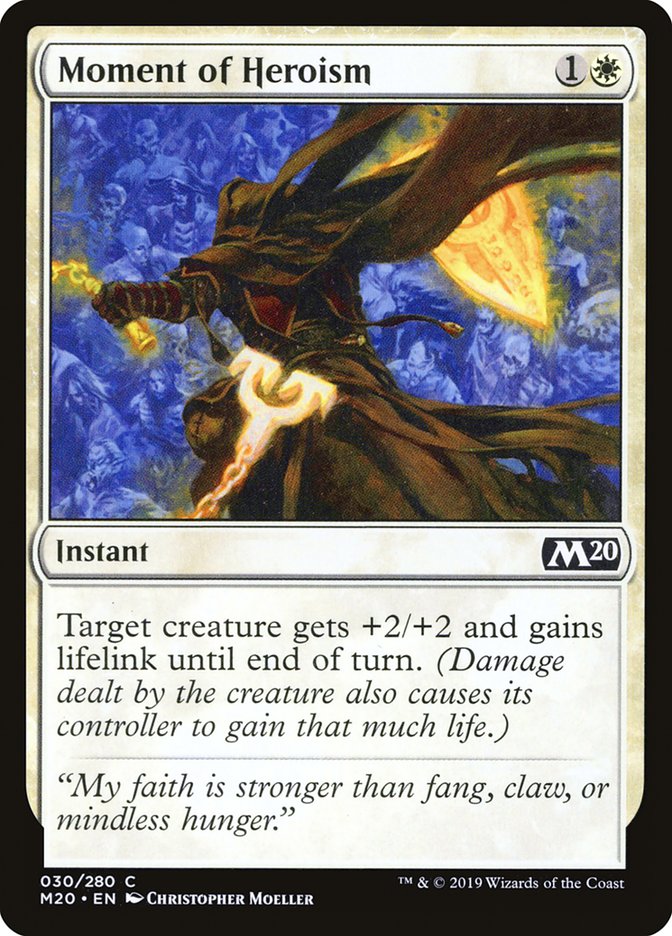 Moment of Heroism [Core Set 2020] | Exor Games Summserside