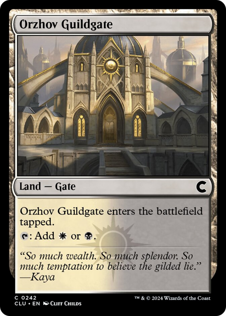 Orzhov Guildgate [Ravnica: Clue Edition] | Exor Games Summserside