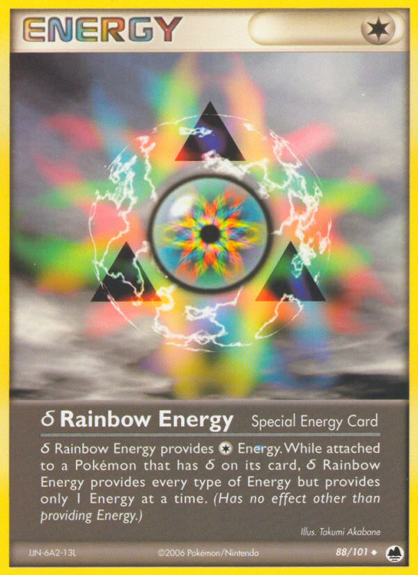 Rainbow Energy (88/101) (Delta Species) [EX: Dragon Frontiers] | Exor Games Summserside