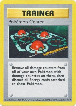 Pokemon Center (85/102) [Base Set Shadowless Unlimited] | Exor Games Summserside