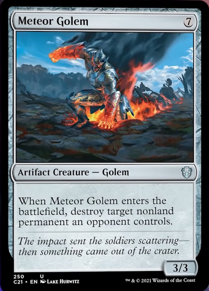 Meteor Golem [Commander 2021] | Exor Games Summserside