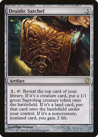 Druidic Satchel [Commander 2013] | Exor Games Summserside