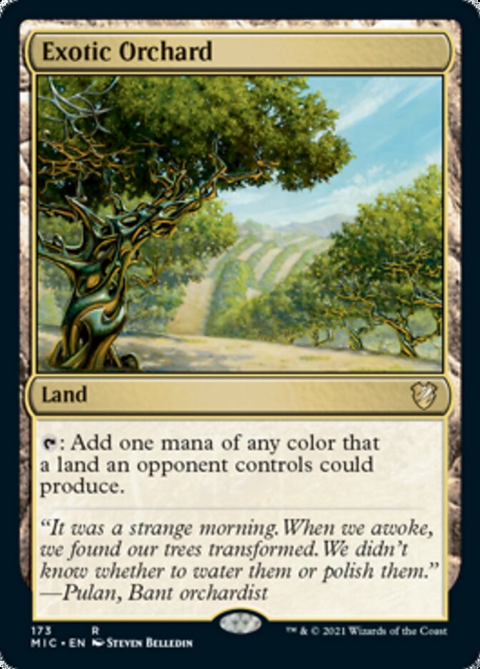 Exotic Orchard [Innistrad: Midnight Hunt Commander] | Exor Games Summserside