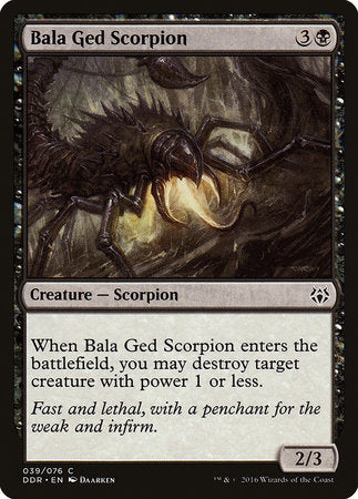 Bala Ged Scorpion [Duel Decks: Nissa vs. Ob Nixilis] | Exor Games Summserside