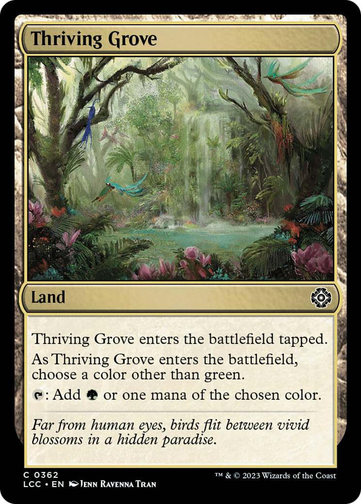 Thriving Grove [The Lost Caverns of Ixalan Commander] | Exor Games Summserside