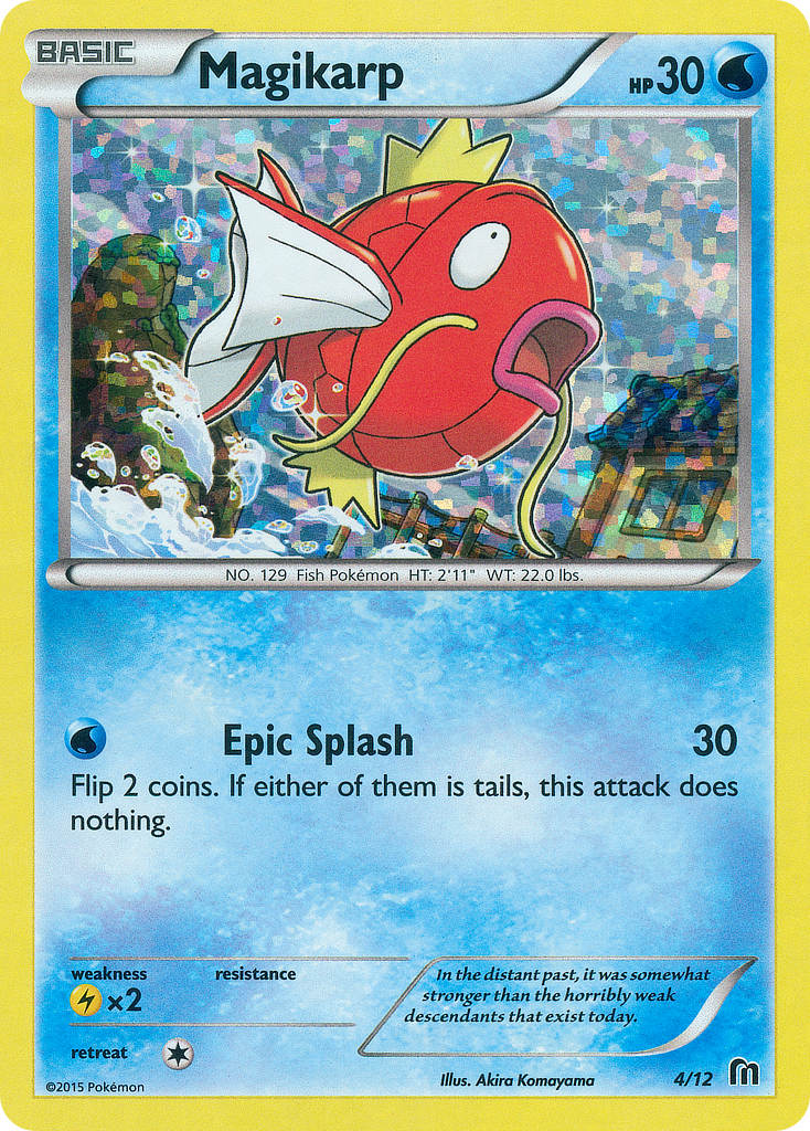 Magikarp (4/12) [McDonald's Promos: 2016 Collection] | Exor Games Summserside