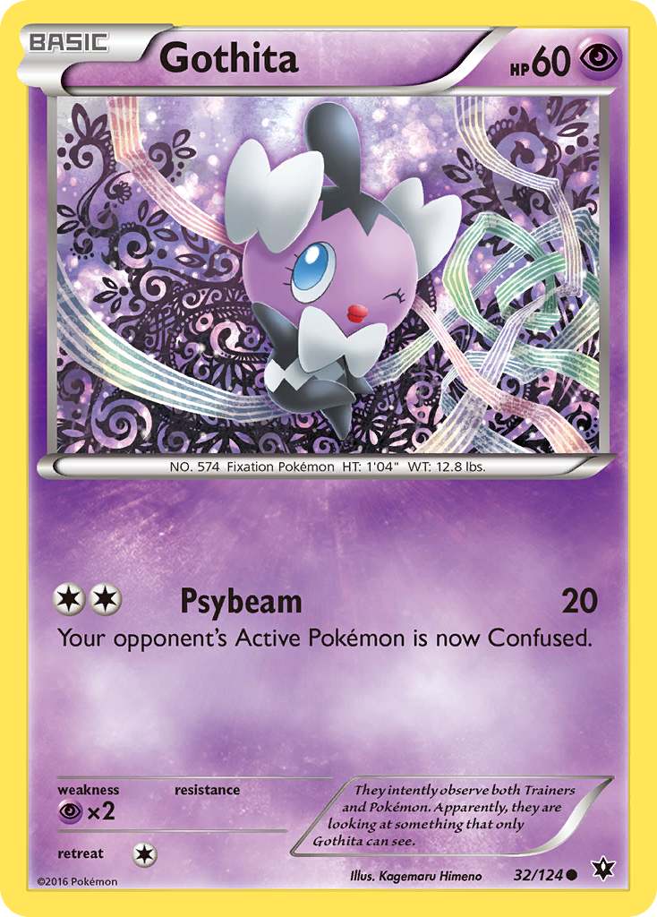 Gothita (32/124) [XY: Fates Collide] | Exor Games Summserside