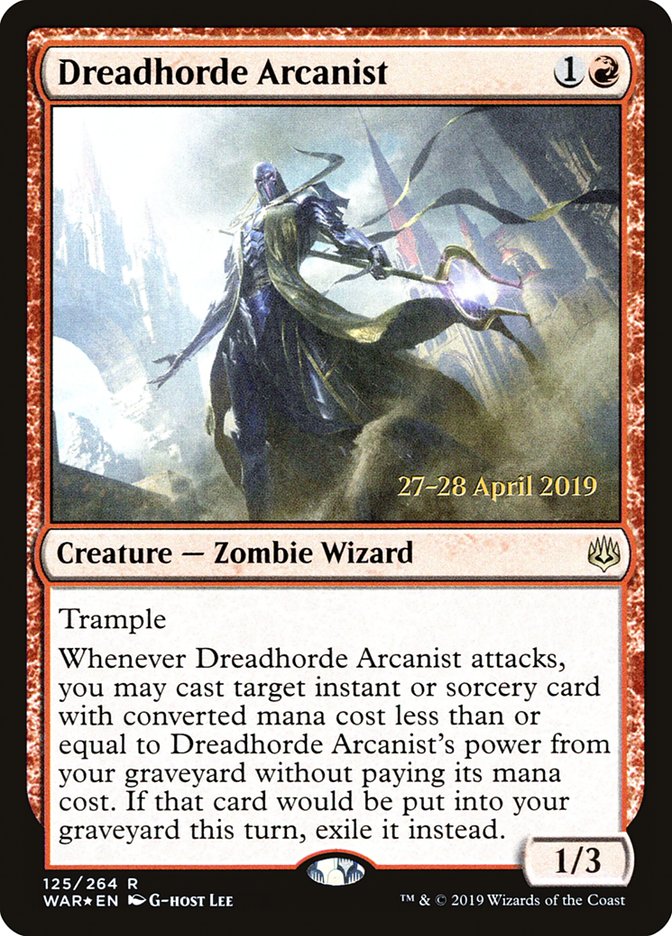 Dreadhorde Arcanist  [War of the Spark Prerelease Promos] | Exor Games Summserside