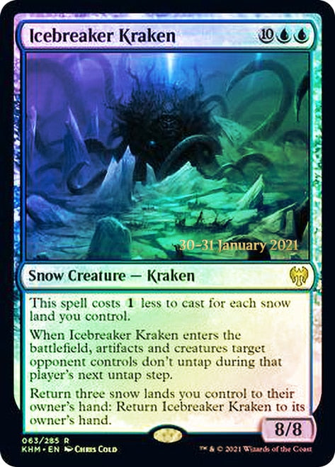 Icebreaker Kraken  [Kaldheim Prerelease Promos] | Exor Games Summserside