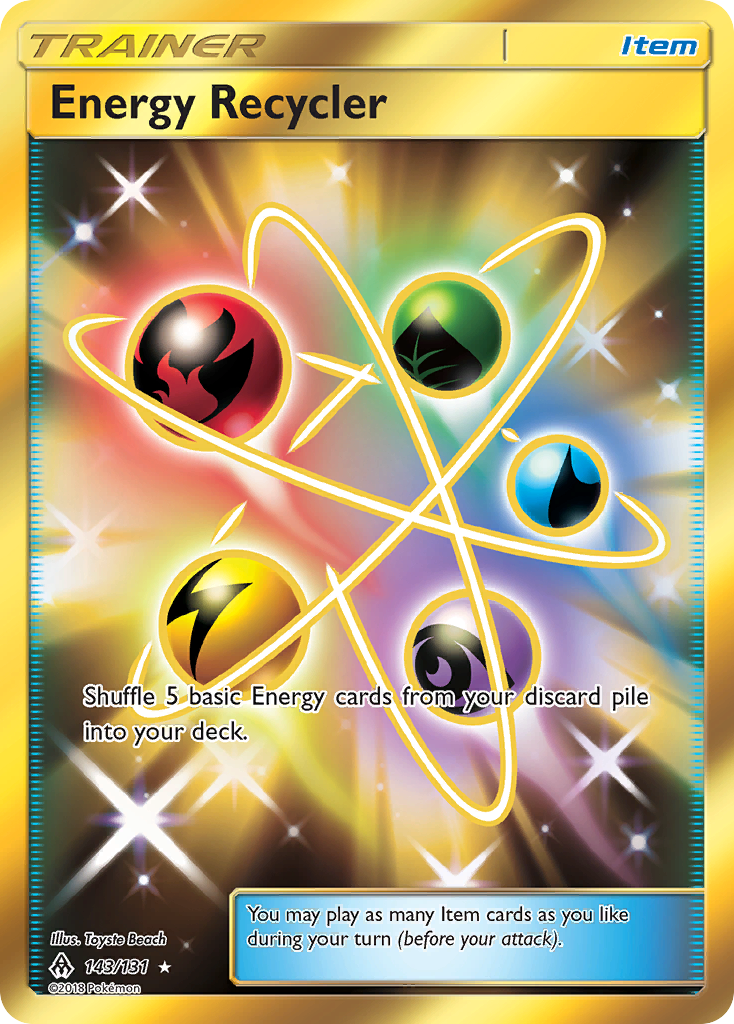 Energy Recycler (143/131) [Sun & Moon: Forbidden Light] | Exor Games Summserside