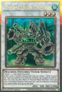 Martial Metal Marcher [MAGO-EN030] Gold Rare | Exor Games Summserside