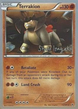 Terrakion (73/101) (Terraki-Mewtwo - Shuto Itagaki) [World Championships 2012] | Exor Games Summserside
