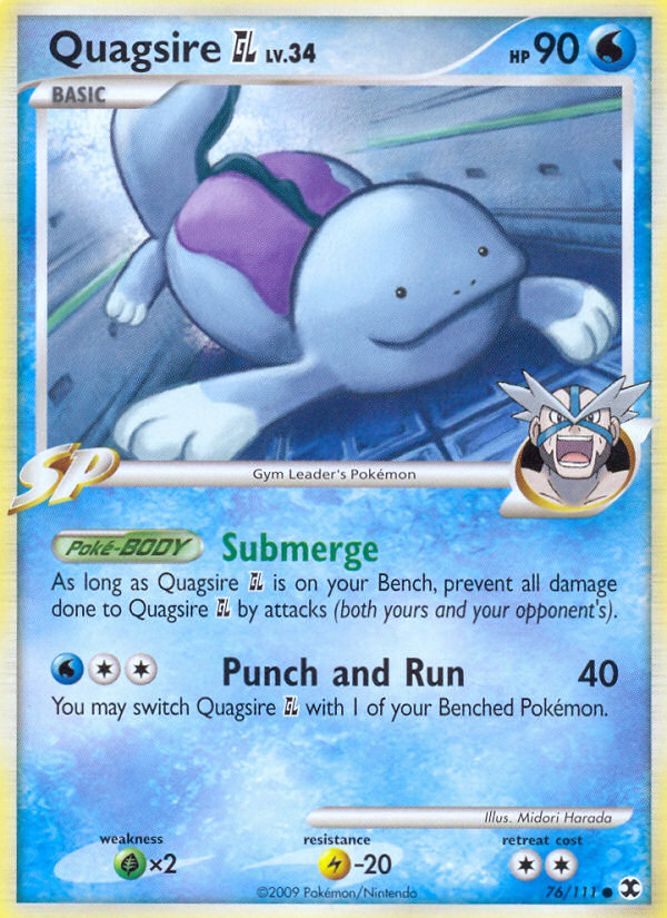 Quagsire GL (76/111) [Platinum: Rising Rivals] | Exor Games Summserside