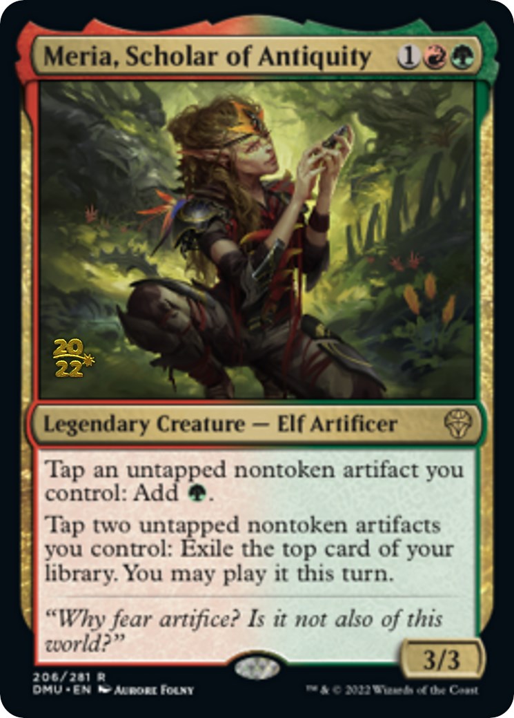 Meria, Scholar of Antiquity [Dominaria United Prerelease Promos] | Exor Games Summserside