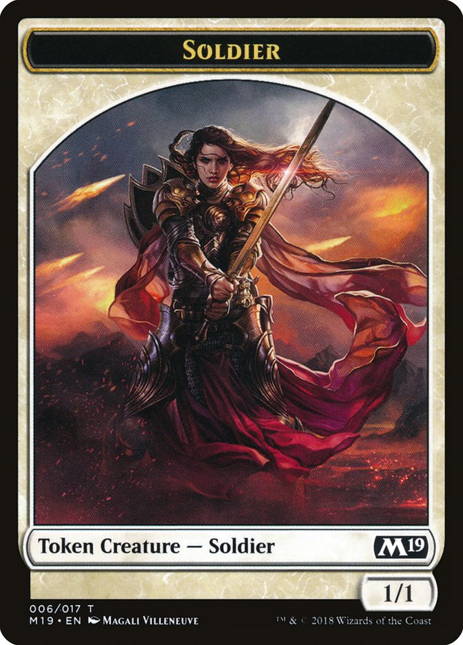 Soldier [Core Set 2019 Tokens] | Exor Games Summserside