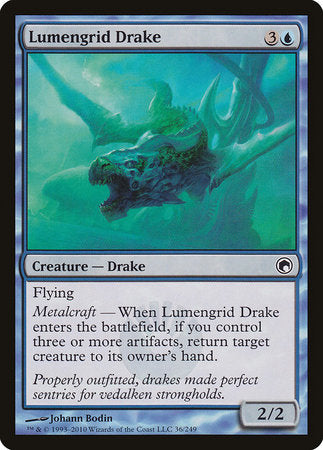 Lumengrid Drake [Scars of Mirrodin] | Exor Games Summserside