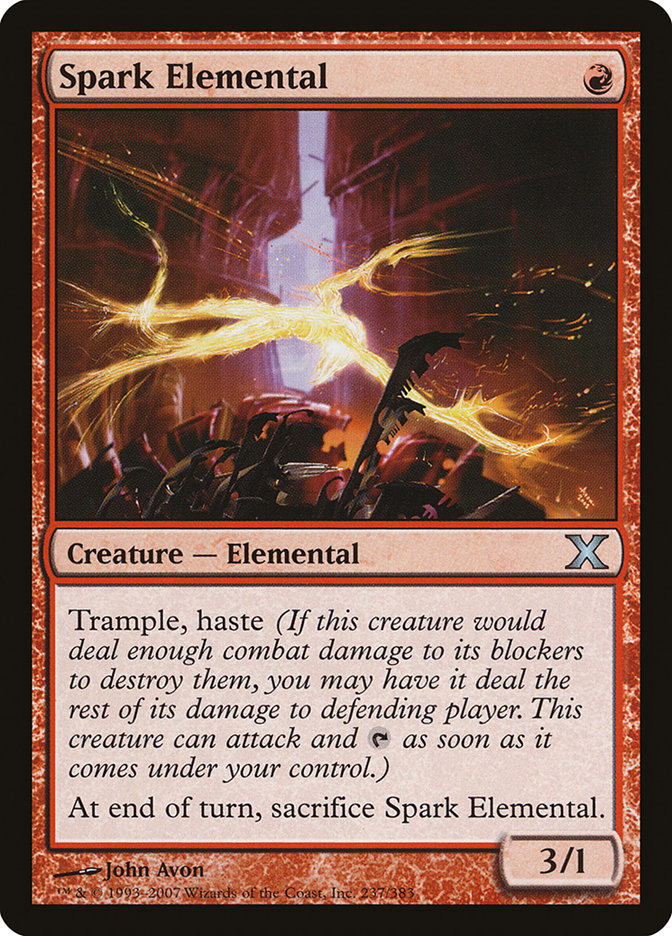 Spark Elemental [Tenth Edition] | Exor Games Summserside