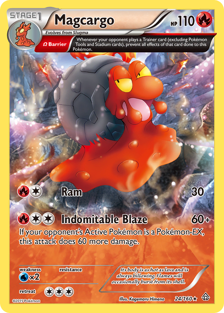 Magcargo (24/160) [XY: Primal Clash] | Exor Games Summserside