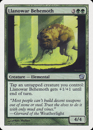 Llanowar Behemoth [Ninth Edition] | Exor Games Summserside