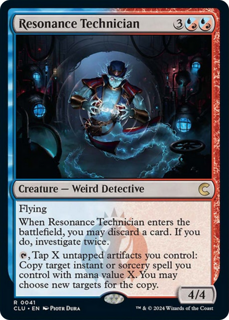 Resonance Technician [Ravnica: Clue Edition] | Exor Games Summserside