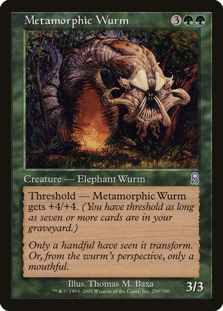 Metamorphic Wurm [Odyssey] | Exor Games Summserside