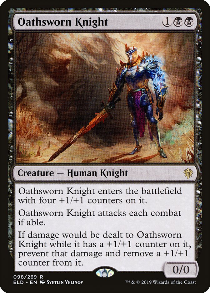 Oathsworn Knight [Throne of Eldraine] | Exor Games Summserside