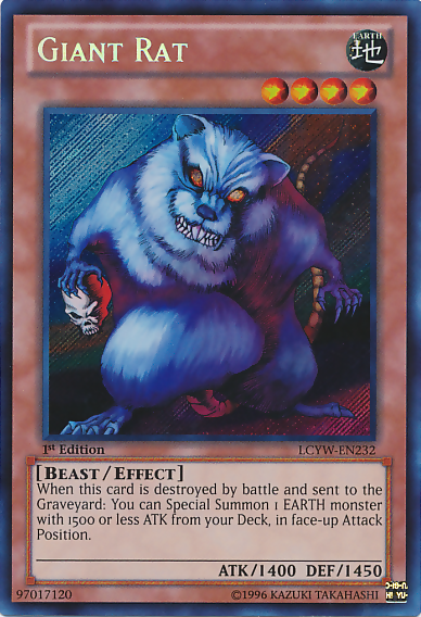 Giant Rat [LCYW-EN232] Secret Rare | Exor Games Summserside