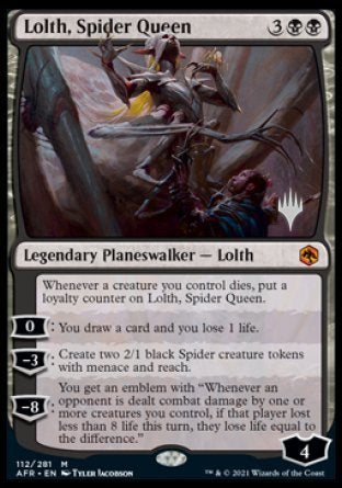 Lolth, Spider Queen (Promo Pack) [Dungeons & Dragons: Adventures in the Forgotten Realms Promos] | Exor Games Summserside