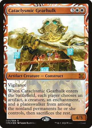 Cataclysmic Gearhulk [Kaladesh Inventions] | Exor Games Summserside