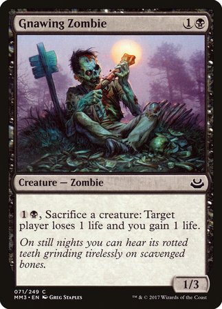 Gnawing Zombie [Modern Masters 2017] | Exor Games Summserside