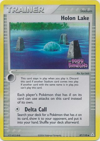 Holon Lake (87/110) (Stamped) [EX: Holon Phantoms] | Exor Games Summserside