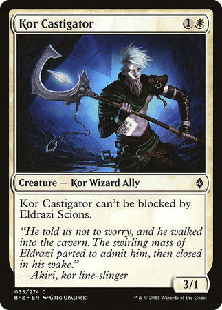 Kor Castigator [Battle for Zendikar] | Exor Games Summserside