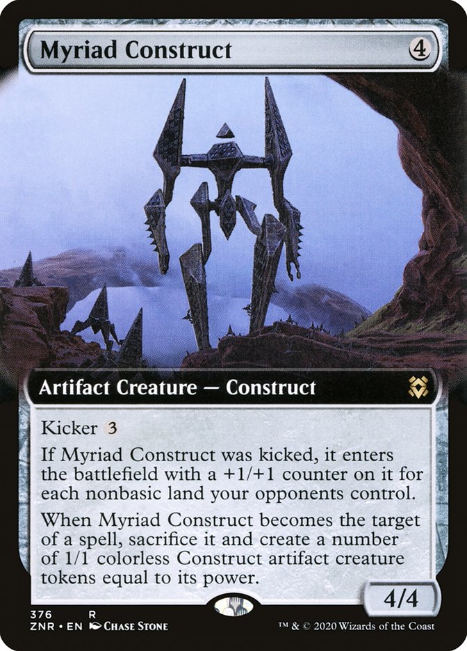 Myriad Construct (Extended Art) [Zendikar Rising] | Exor Games Summserside