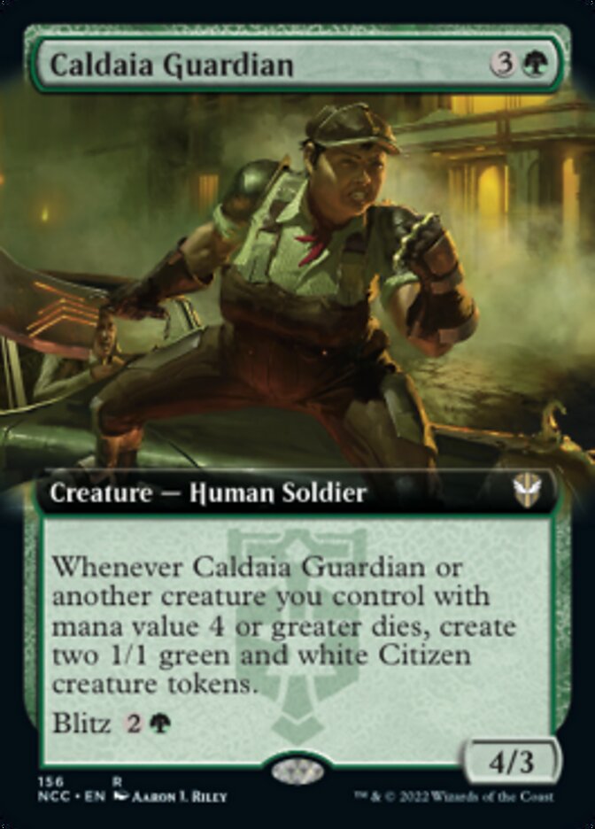 Caldaia Guardian (Extended Art) [Streets of New Capenna Commander] | Exor Games Summserside