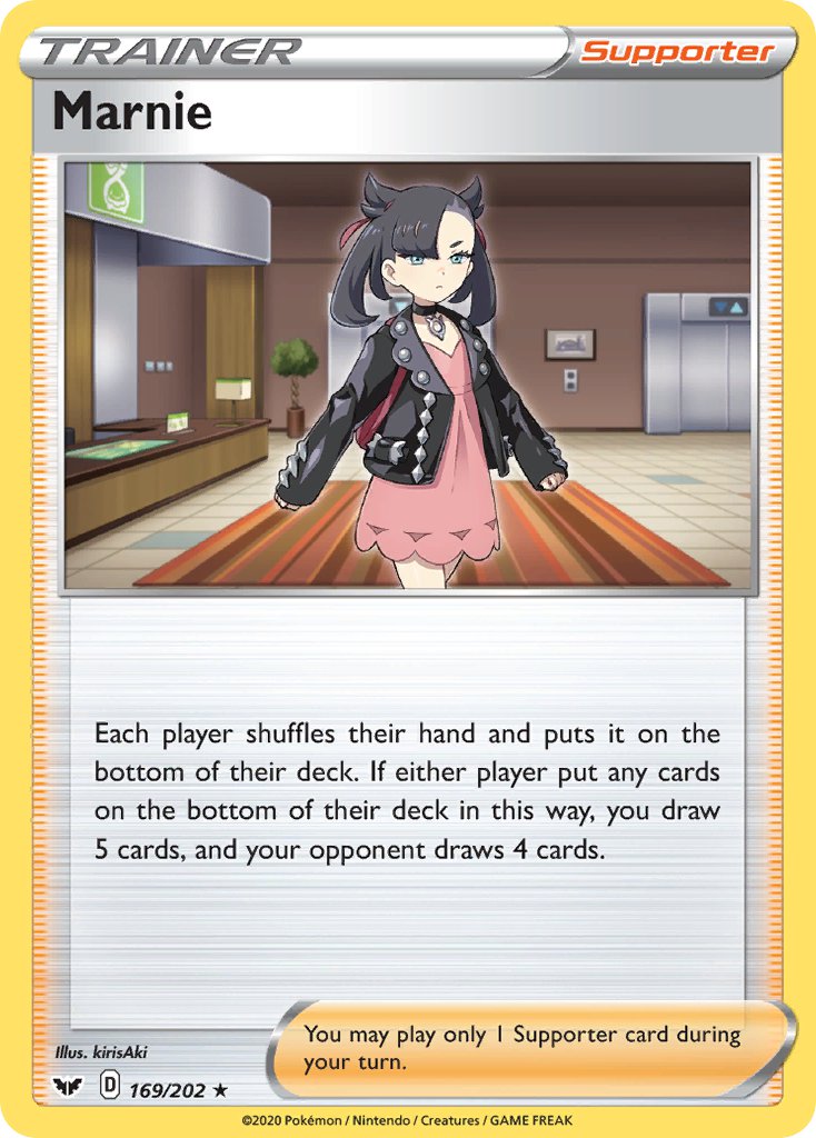 Marnie (169/202) (Theme Deck Exclusive) [Sword & Shield: Base Set] | Exor Games Summserside