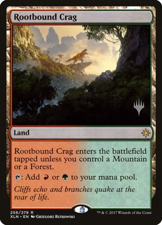 Rootbound Crag [Ixalan Promos] | Exor Games Summserside